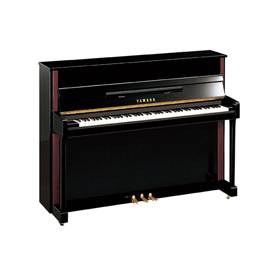 Yamaha JX113-TPE Akustik Piano Upright, Polished Ebony