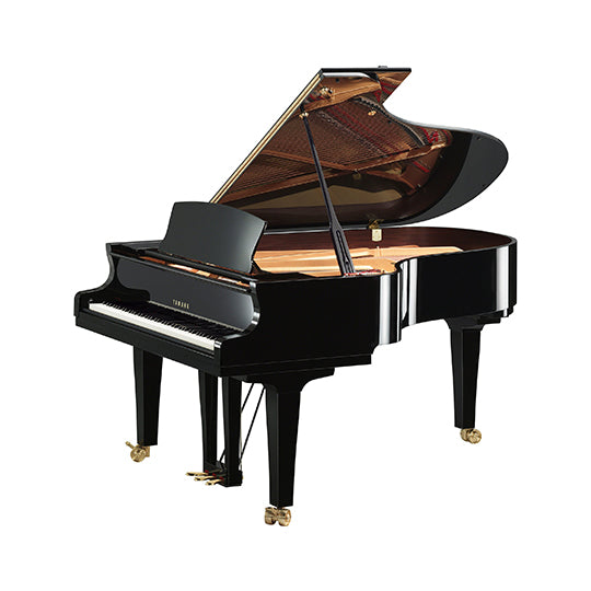Yamaha S5X-PE Grand Piano, Polished Ebony