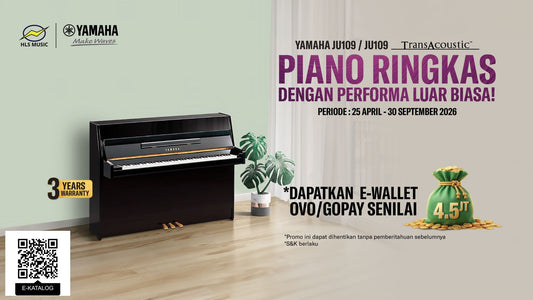 Beli Piano Yamaha, Dapat E-Wallet!