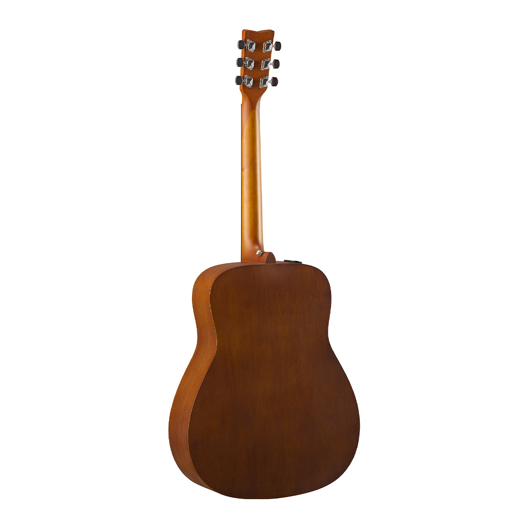 Yamaha FX400 Gitar Akustik Elektrik Folk Dreadnought Body