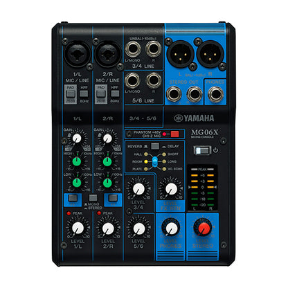 Yamaha MG06X Mixer Analog 6 Channel Dengan Efek