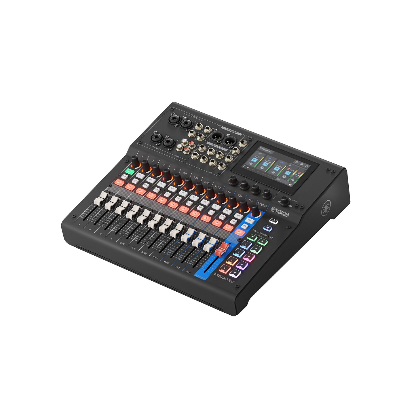 Yamaha MGX12V Mixer Digital 18 Channel Dengan Interface Video