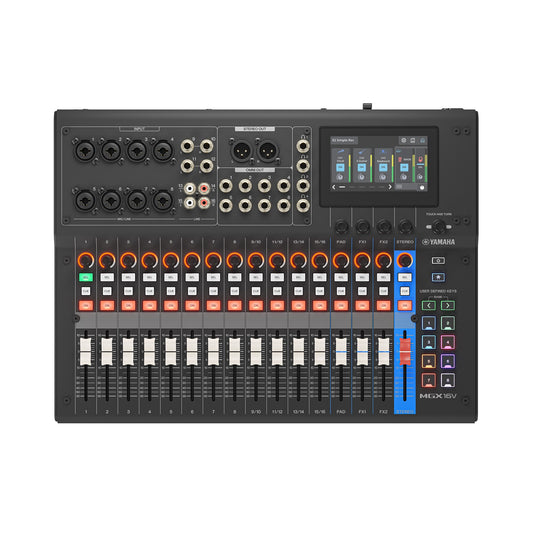 Yamaha MGX16V Mixer Digital 22 Channel Dengan Interface Video