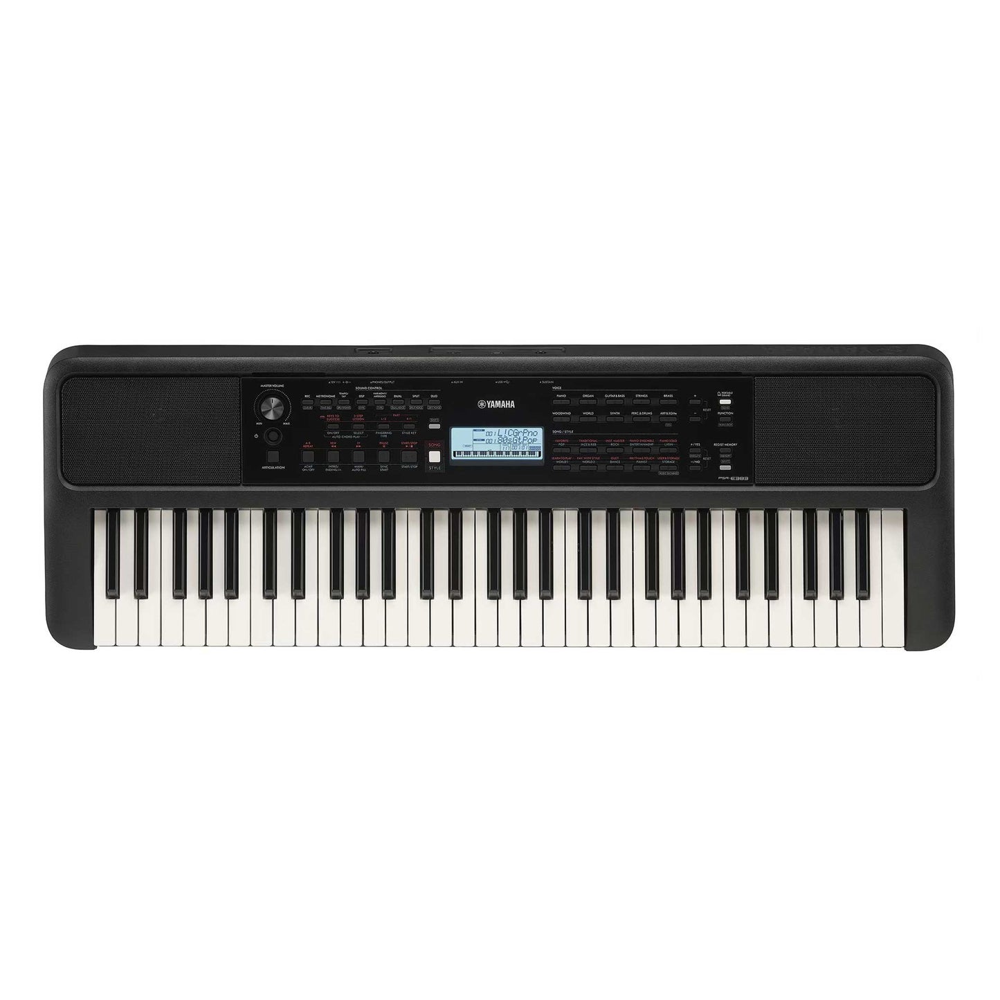 Yamaha PSR-E383 Portable Keyboard 61 Keys