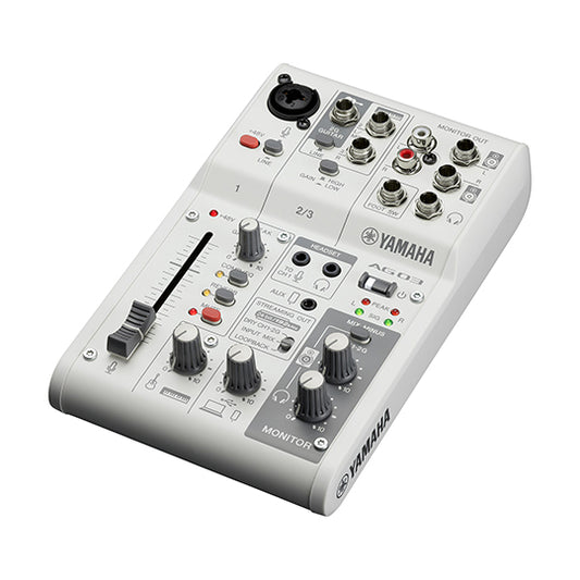 Yamaha AG03MKII Mixer Live Streaming 3 Channel