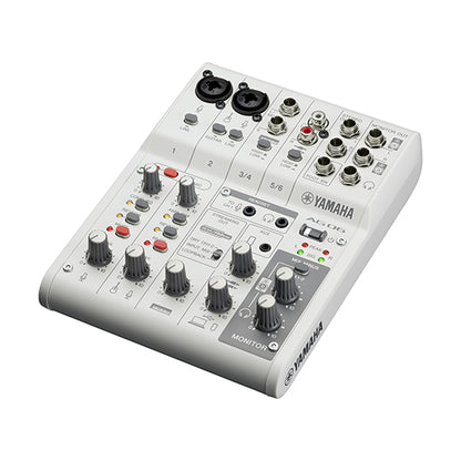 Yamaha AG06MKII Mixer Live Streaming 6 Channel