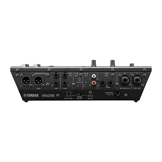 Yamaha AG08 Mixer Live Streaming Podcast 8 Channel