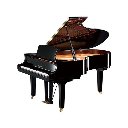 Yamaha C5X Grand Piano, Polished Ebony