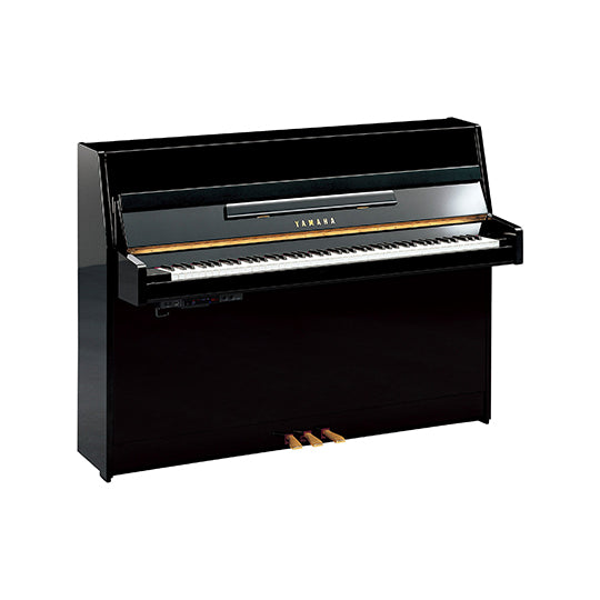 Yamaha JU109 TC3-PE TransAcoustic™ Piano Upright, Polished Ebony