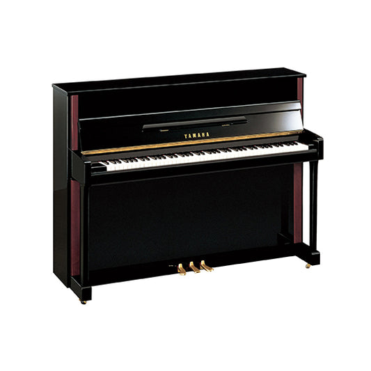 Yamaha JX113-TPE Akustik Piano Upright, Polished Ebony