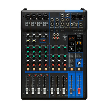 Yamaha MG10XUF Mixer Analog 10 Channel Versi Fader Dengan Efek dan USB