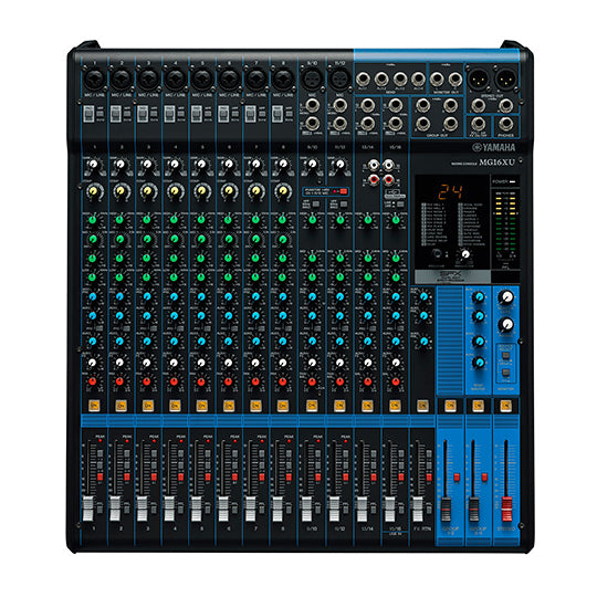 Yamaha MG16XU Mixer Analog 12 Channel Dengan Efek dan USB