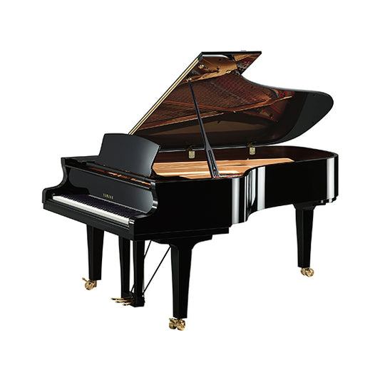 Yamaha S7X-PE Grand Piano, Polished Ebony